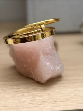Gold Bangle Bracelet - Women Jewelry